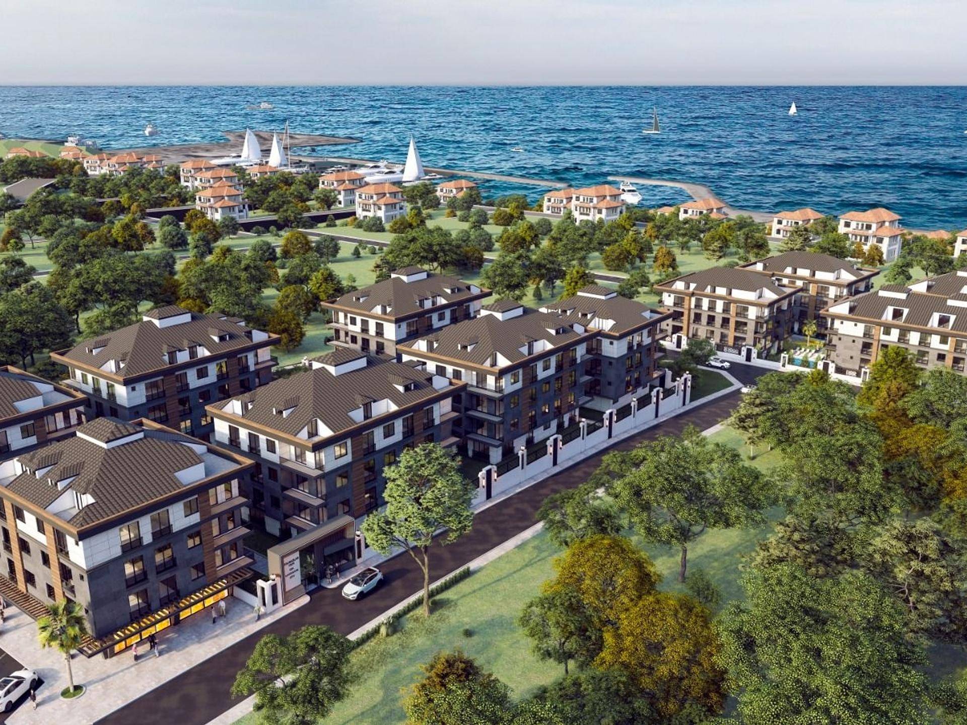 Außergewöhnliche Apartments mit atemberaubender Aussicht in Beylikduzu
