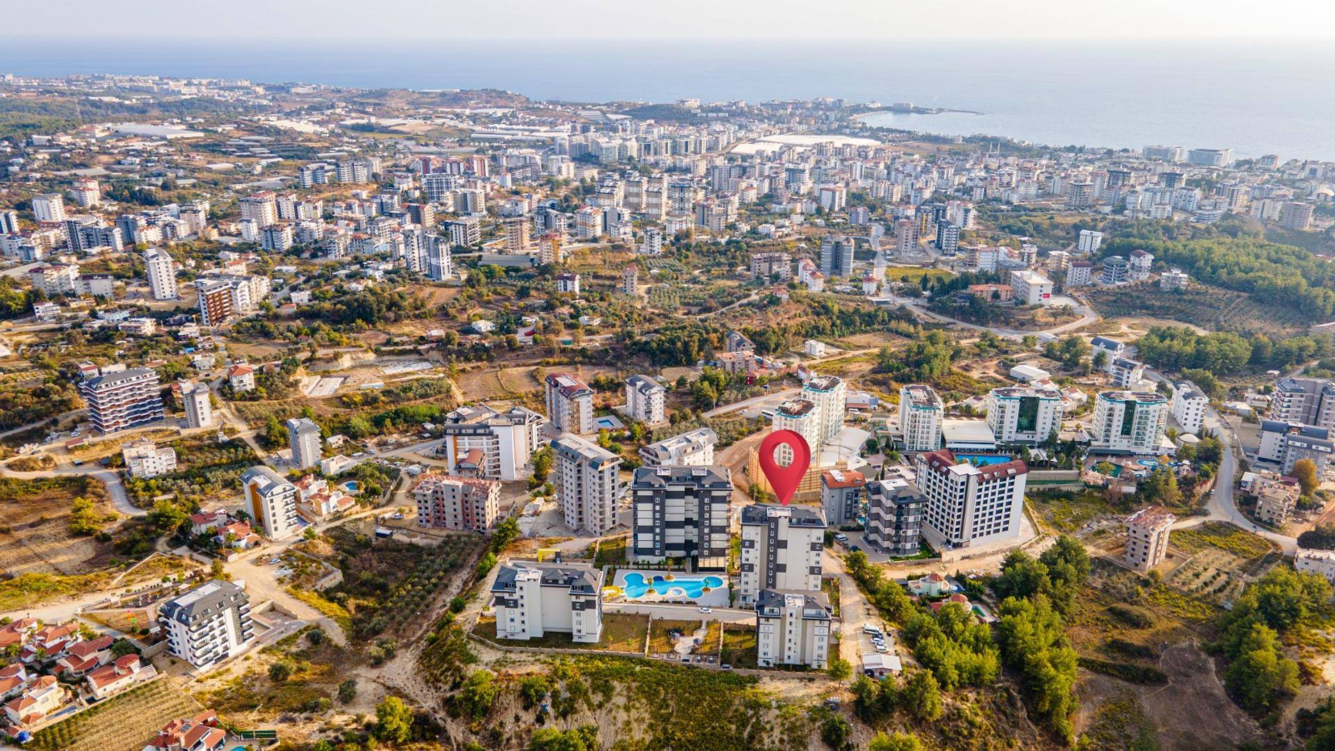 3-Zimmer-Wohnung zum Verkauf in Avsallar, Alanya, Antalya