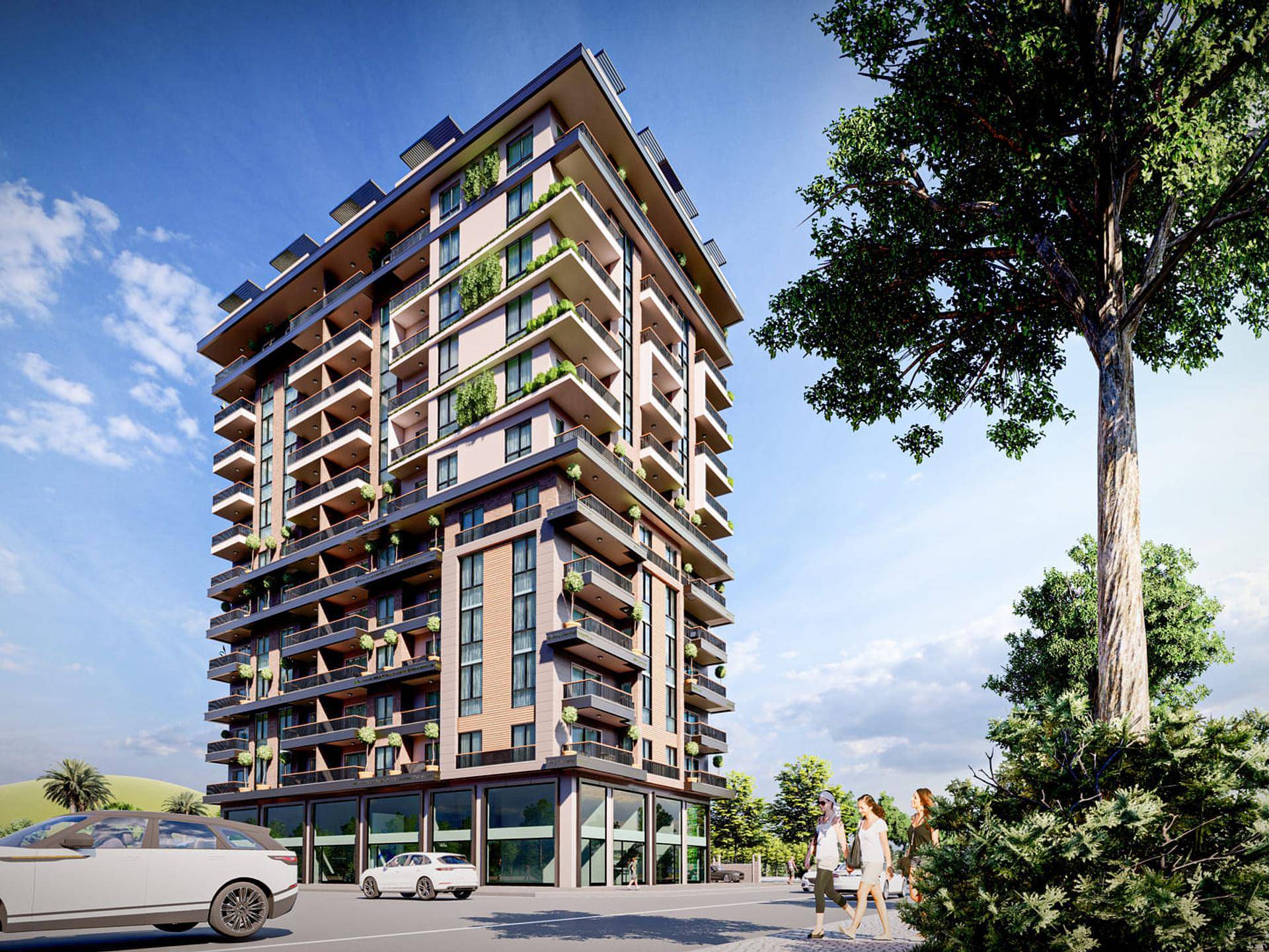 Modern, Stylish apartments for Sale in Mahmutlar