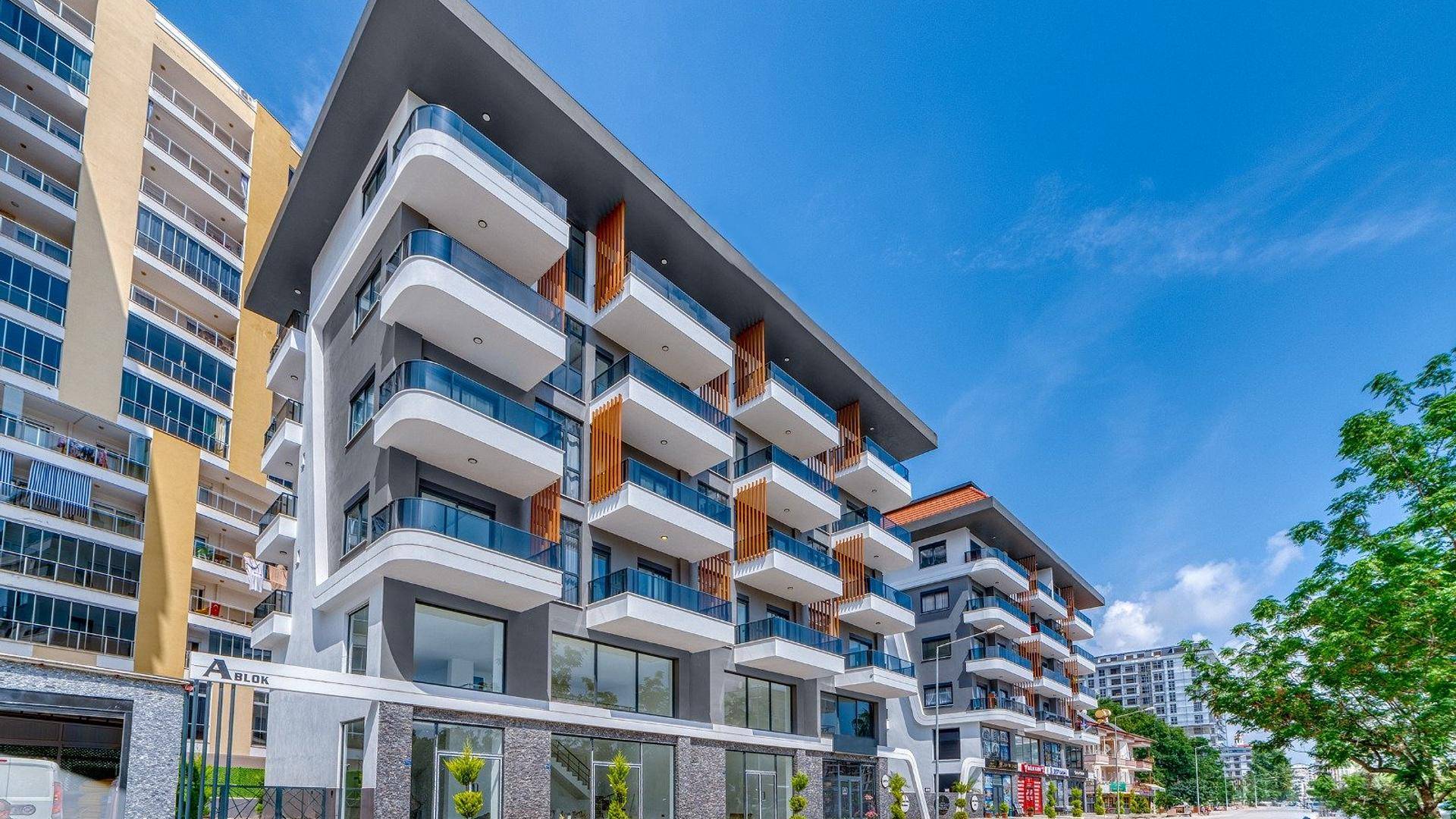 Modern apartments available in Mahmutlar