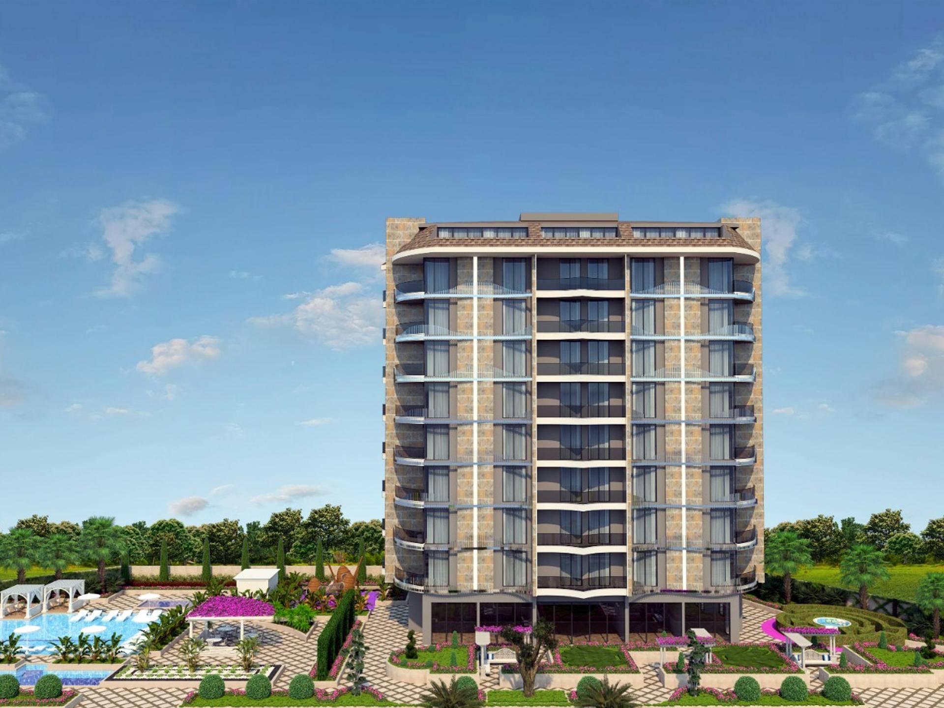 Modern Sea-view Apartments in Gorgeous  Tosmur