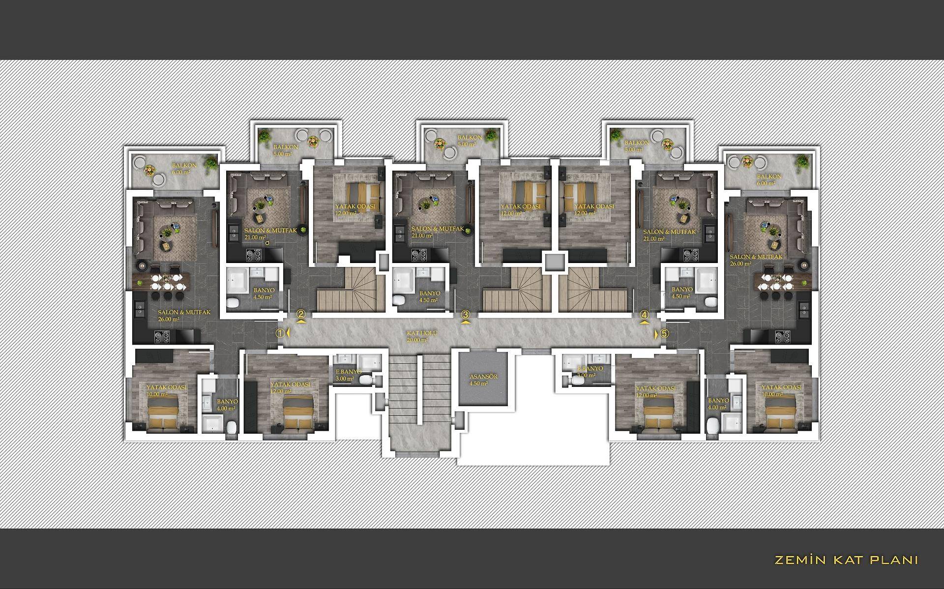 Plantegning billede 8