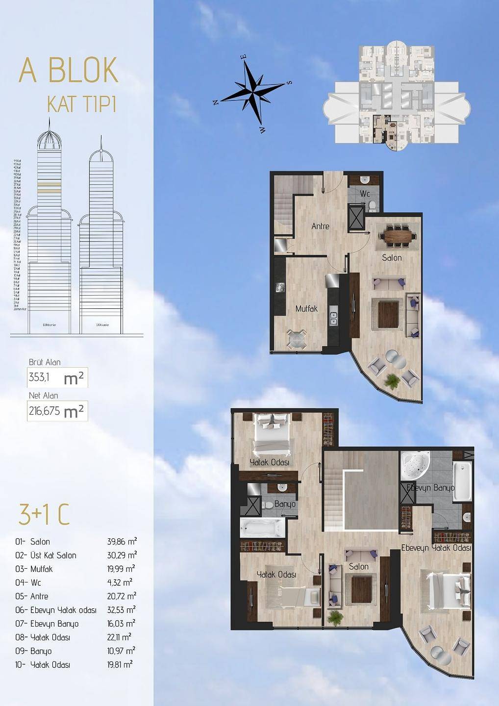 Image du plan d'étage 8