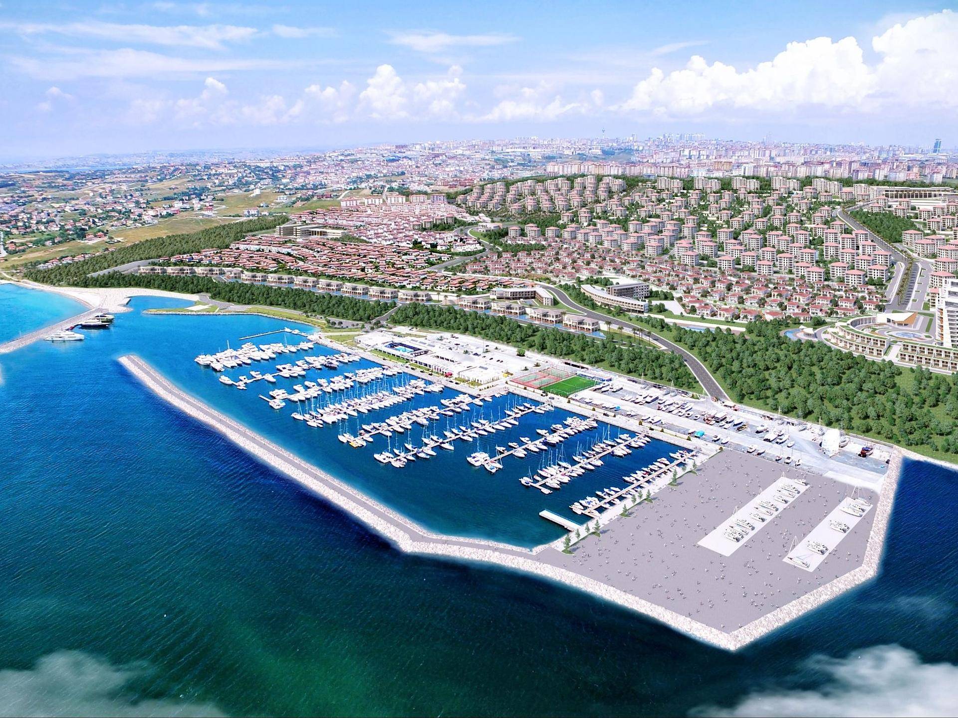 Spectacular Apartments Located in New City in Beylikduzu