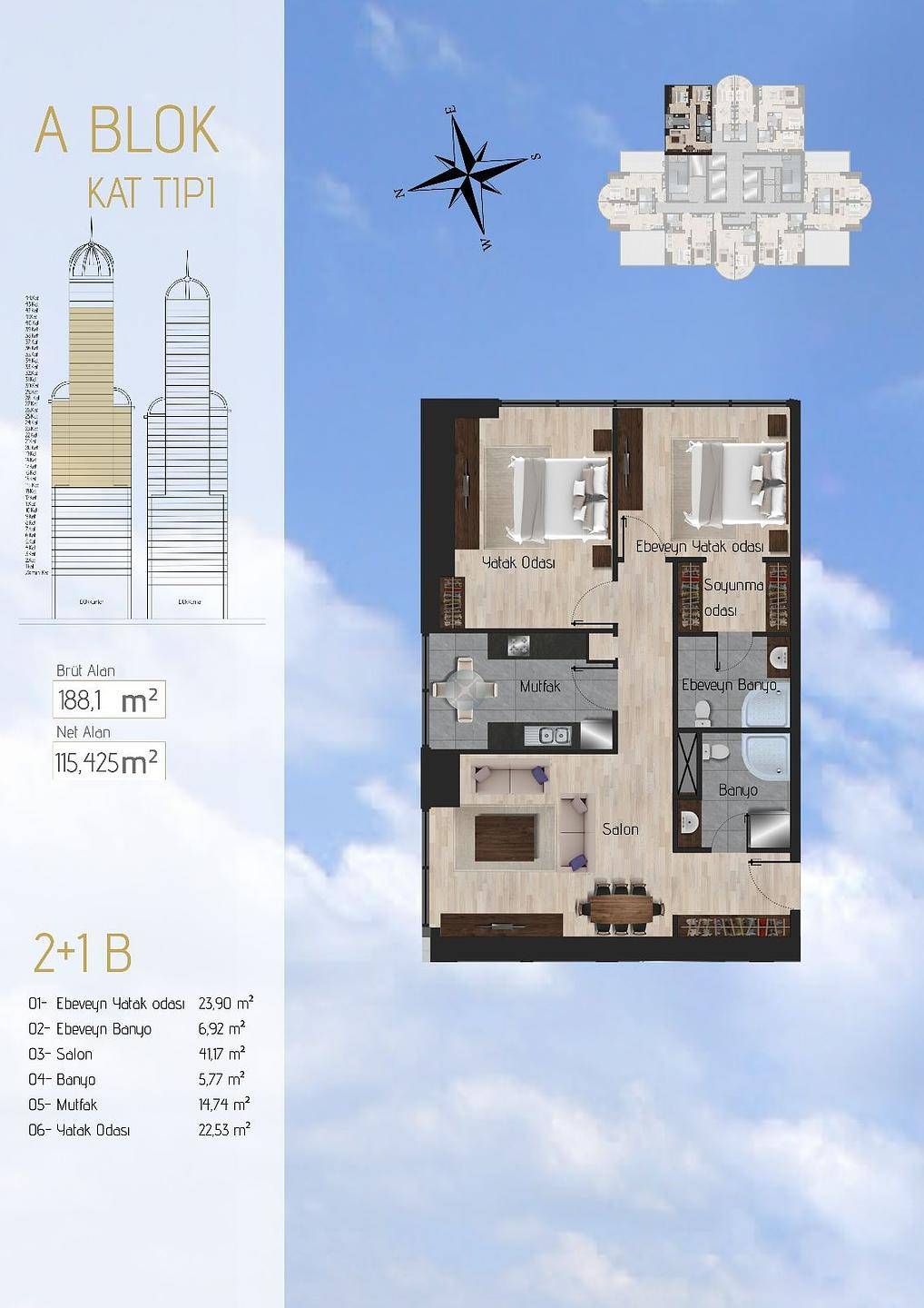 Image du plan d'étage 5