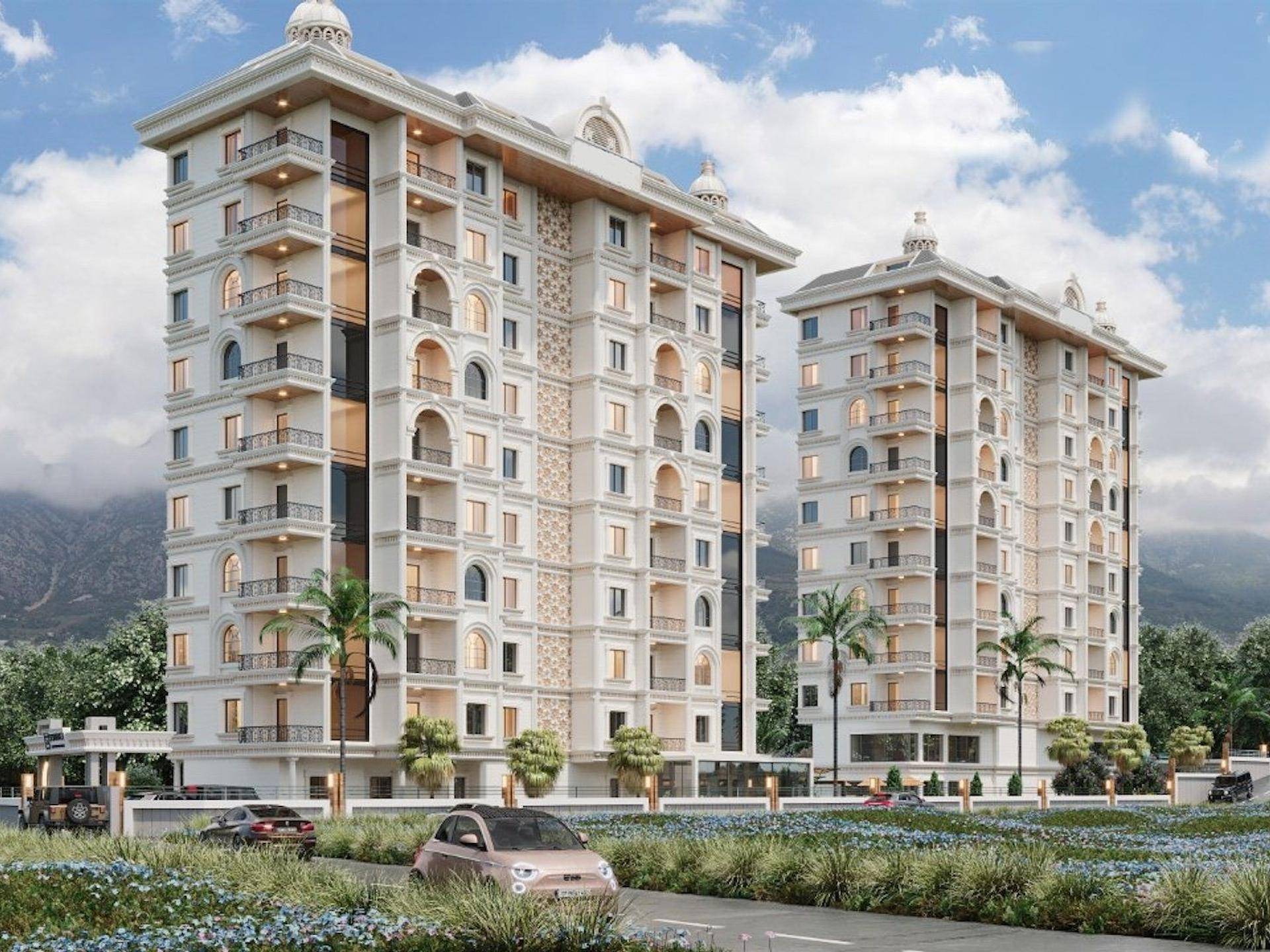 Luxurious Apartments in Alanya, Antalya: 1, 2, 3 Bedrooms Available