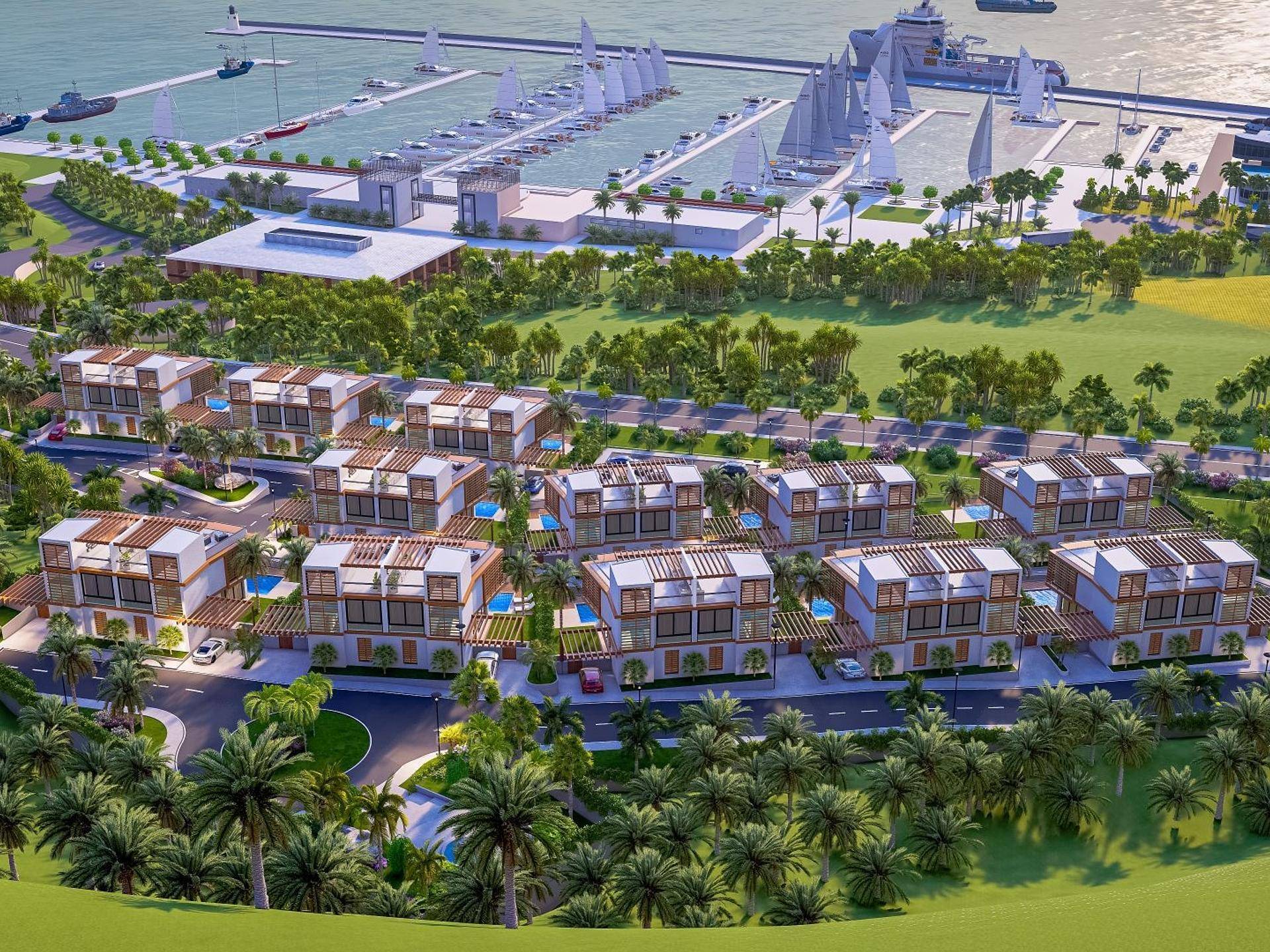 Grand Villas im Ort Yeni Erenköy, in Nordzypern