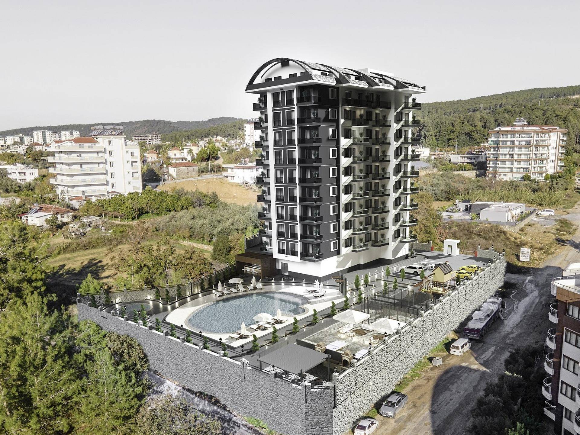 Elegante Apartments im ruhigen Avsallar