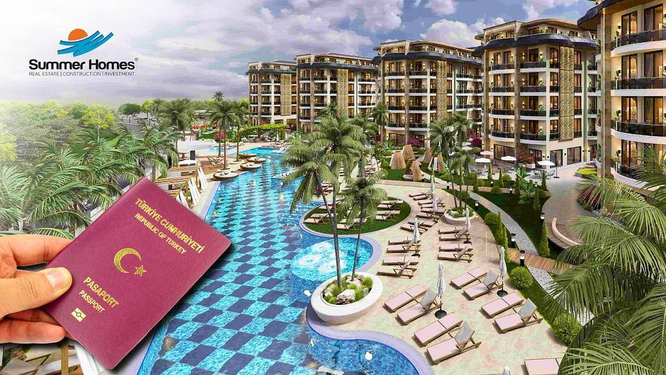 Tyrkisk statsborgerskap Eiendom i Alanya