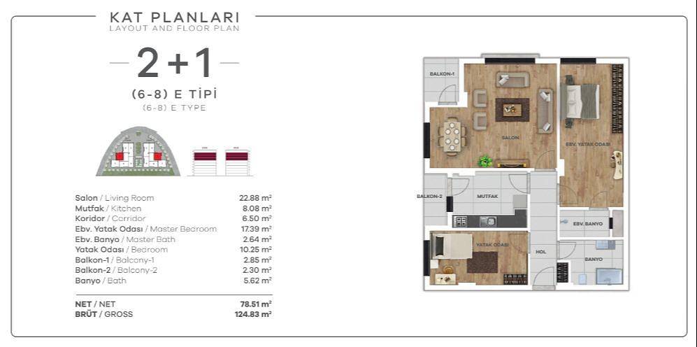 Kat Planı Resmi 1