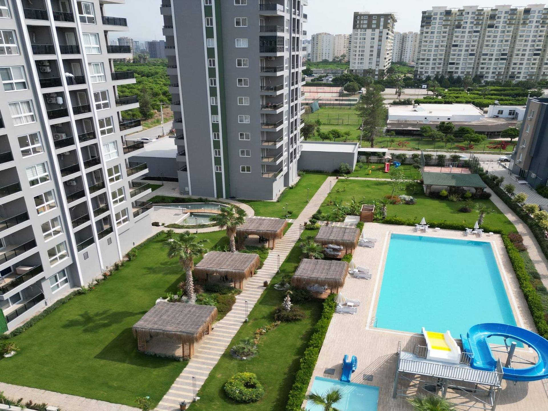 Modern residential housing located in Cesmeli, Mersin