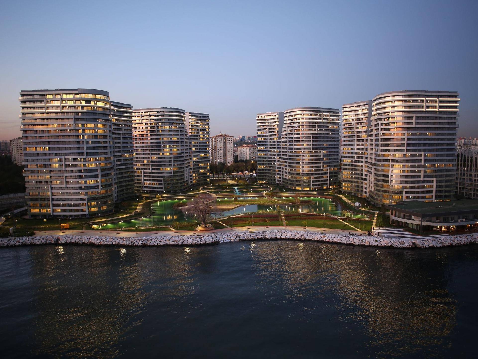 Mega residential complex in Bakirkoy region of Istanbul