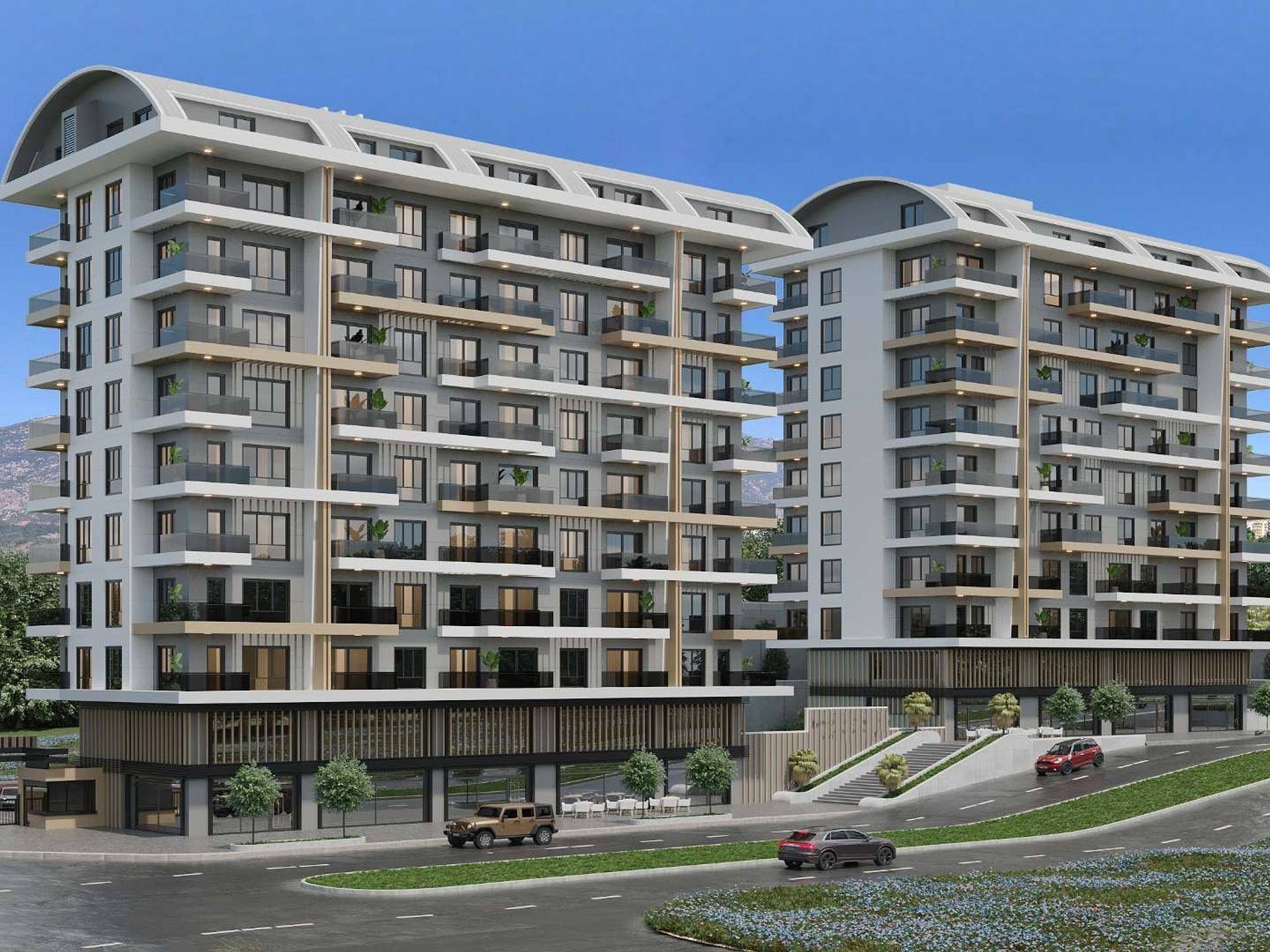 Spacious Luxury Apartments in Mahmutlar