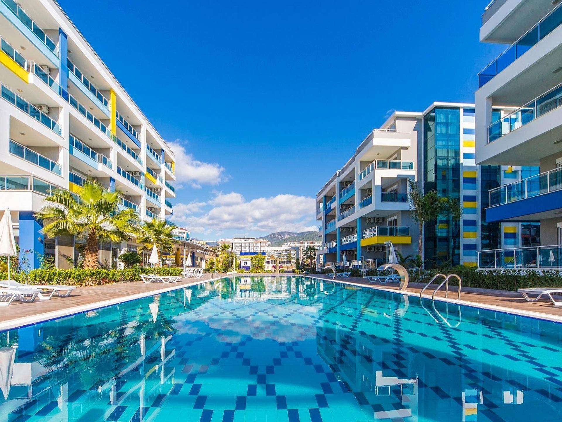 Wiederverkaufswohnung mit 2 Schlafzimmern in Kestel, Alanya, Antalya