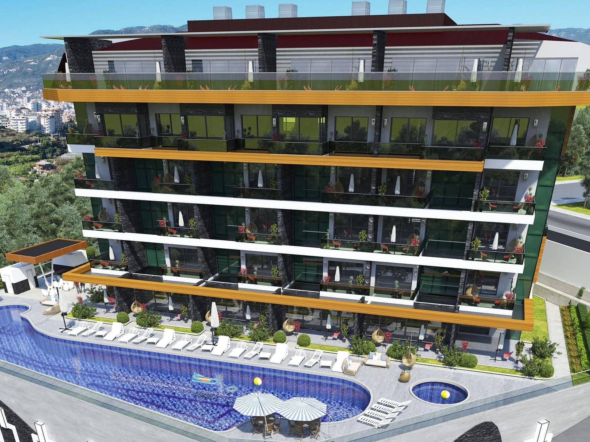 Innovativ designte Luxuswohnungen in Kestel