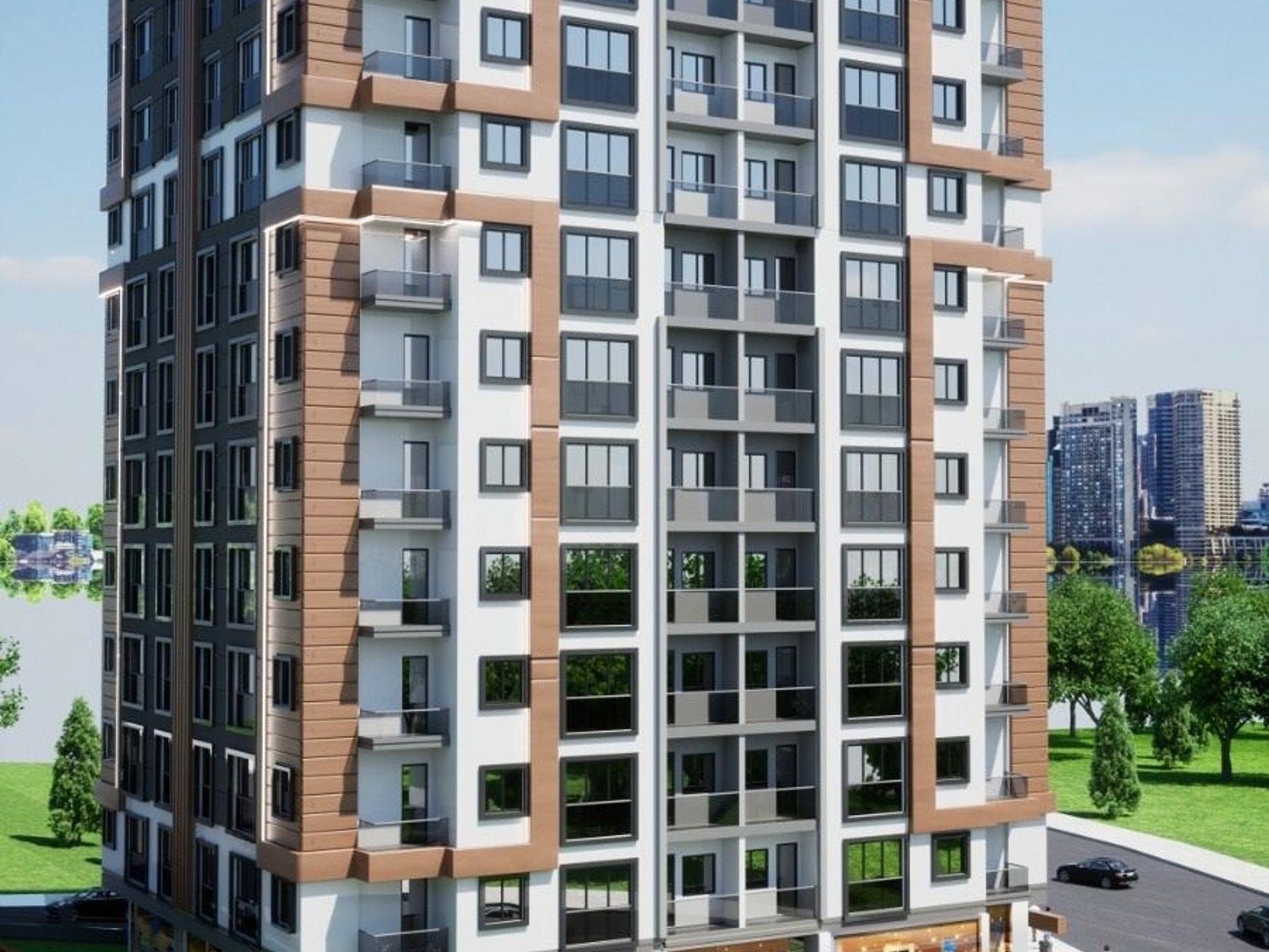 This luxury residential project will take place in Kagithane