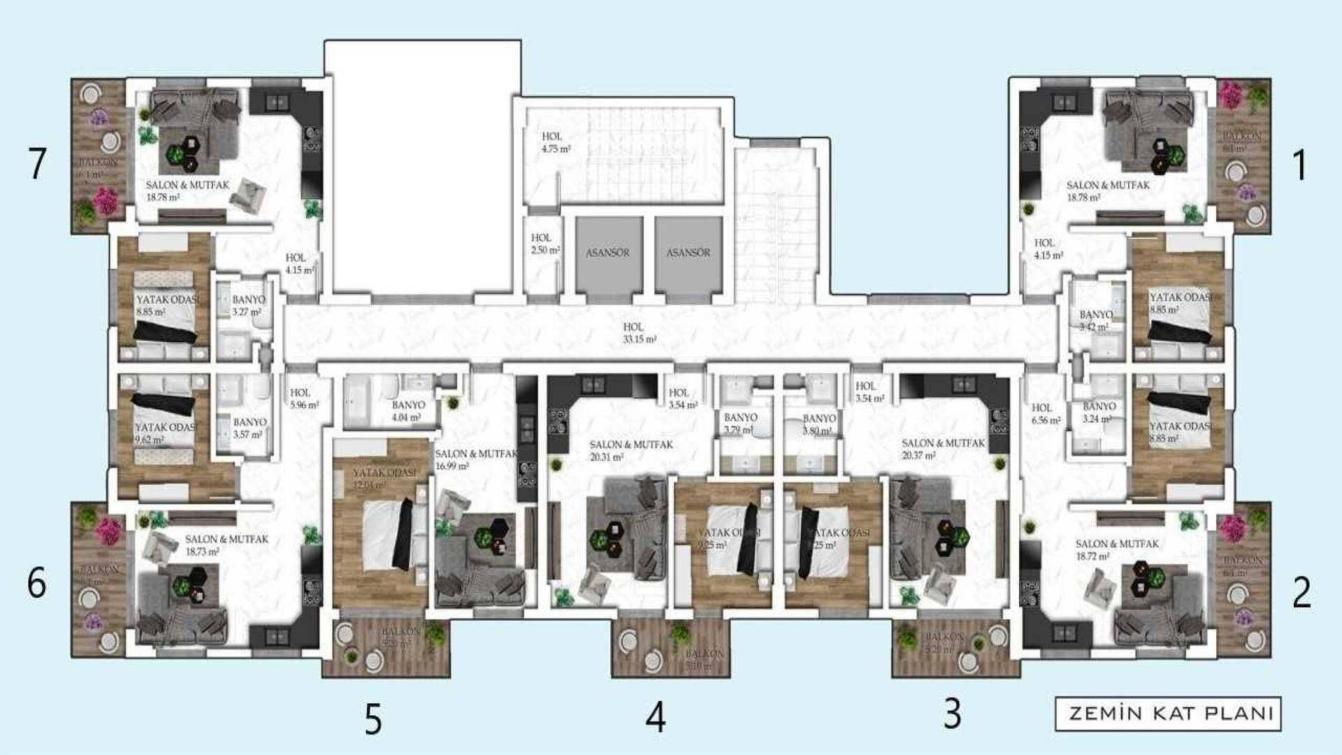 Plantegning billede 9