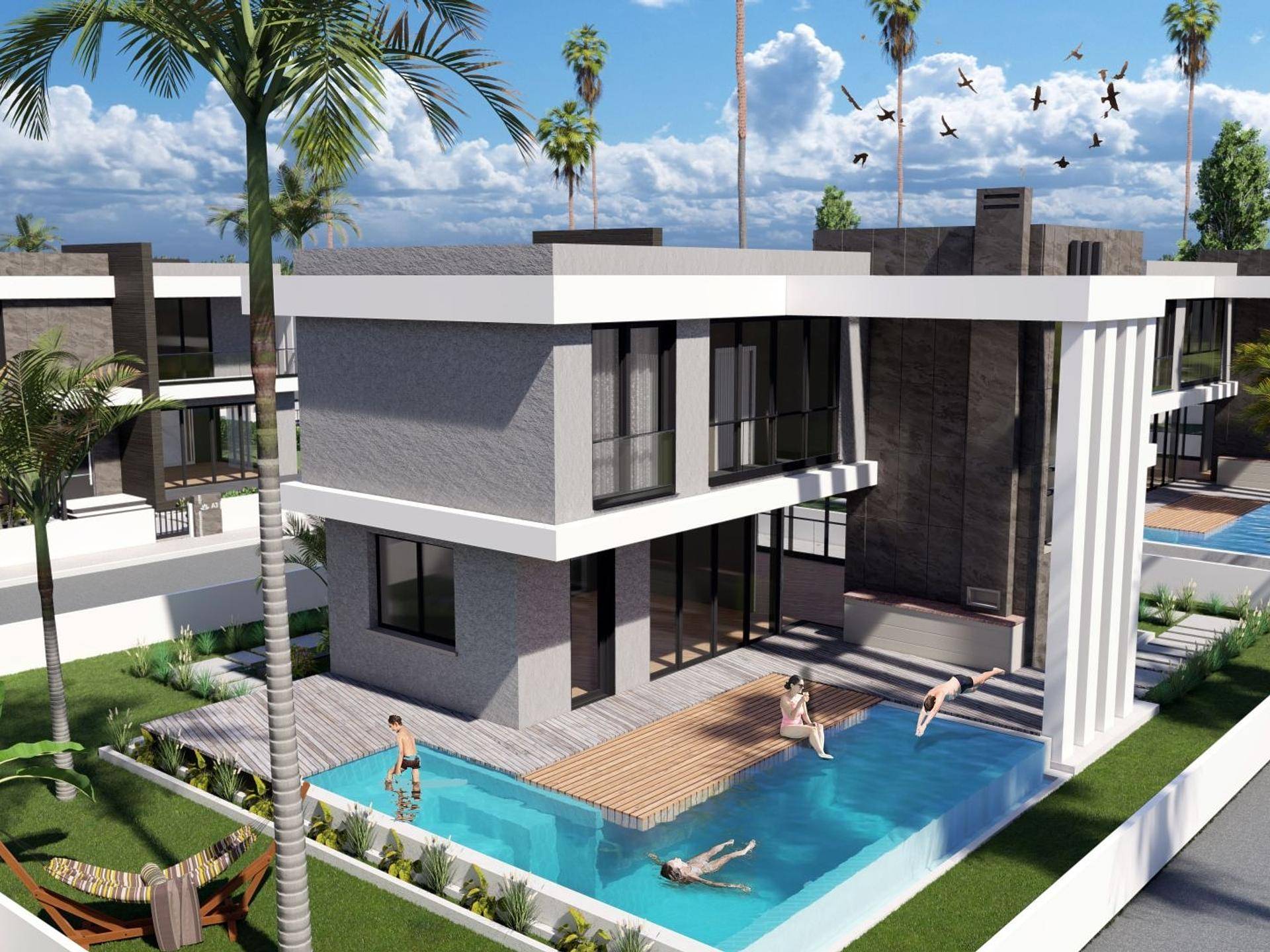 Grand Villas befinden sich in der Stadt Tuzla in Famagusta
