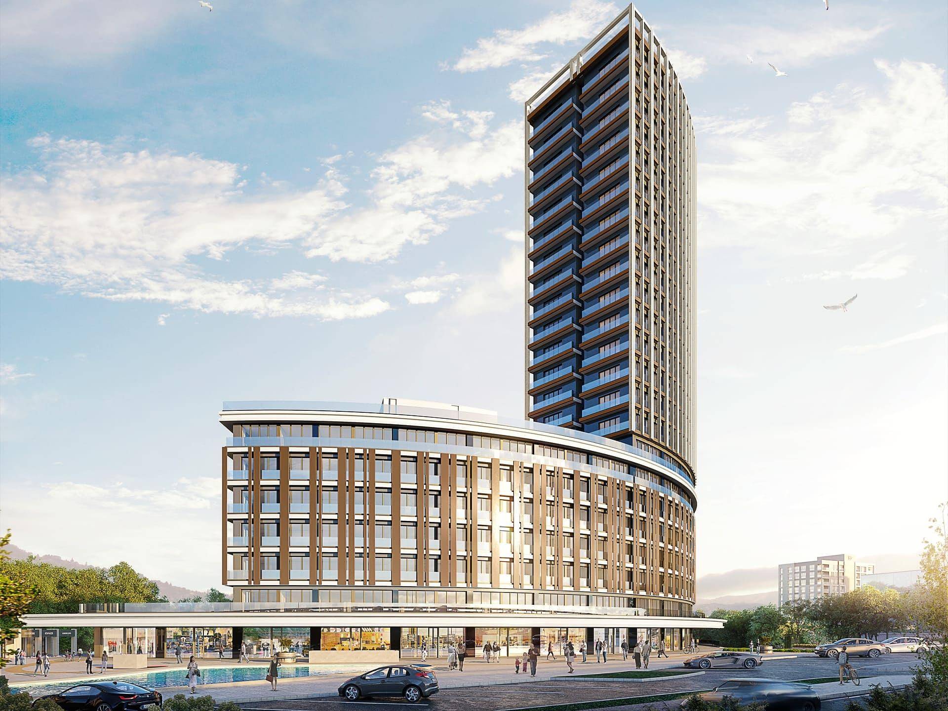 Hochmoderner Komplex in der Basaksehir-Region von Istanbul