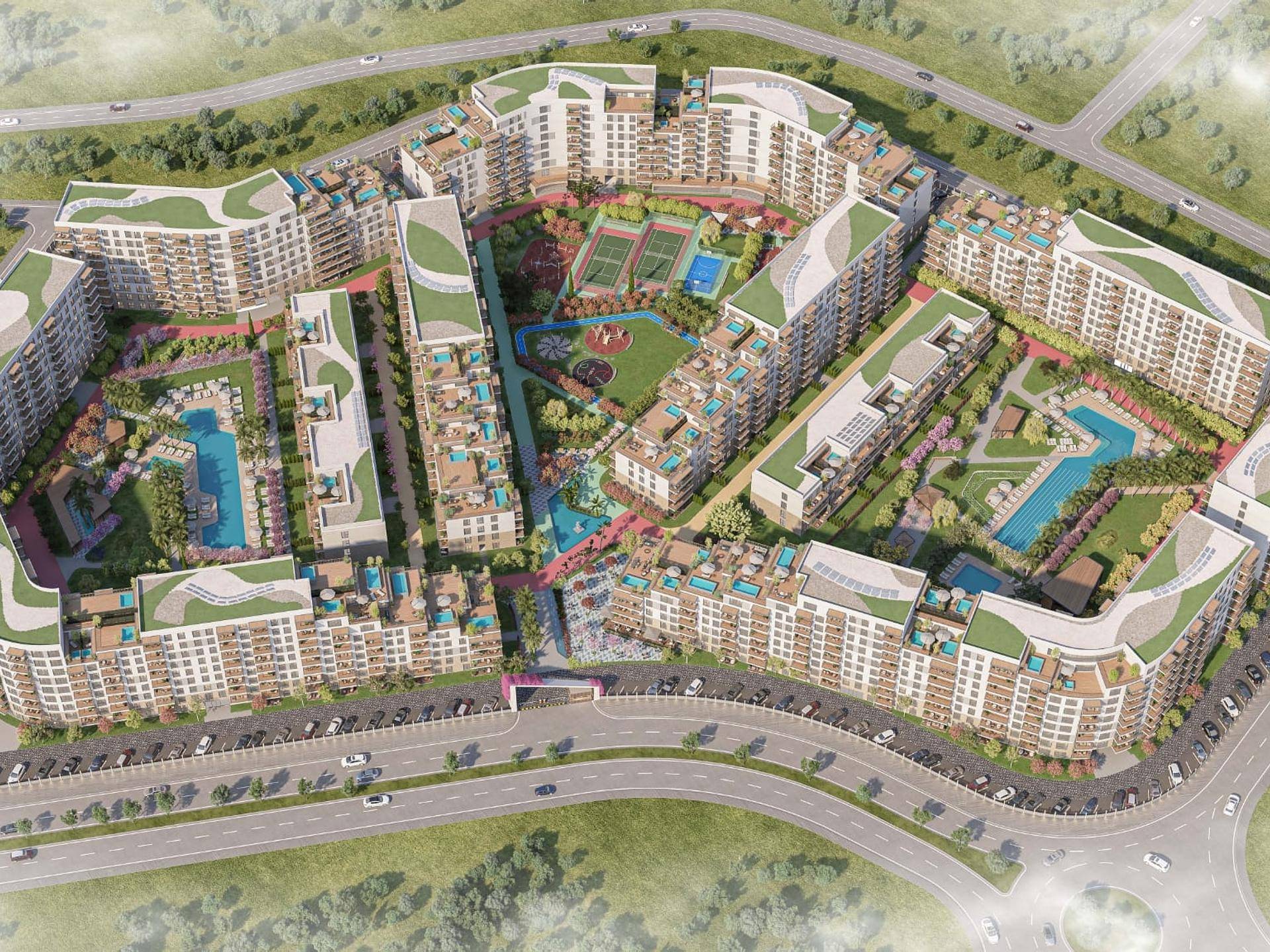 EXKLUSIVE WOHNUNGSENTWICKLUNG IN ANTALYA