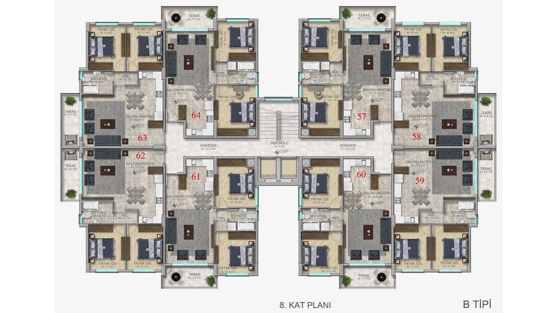 Plantegning billede 5