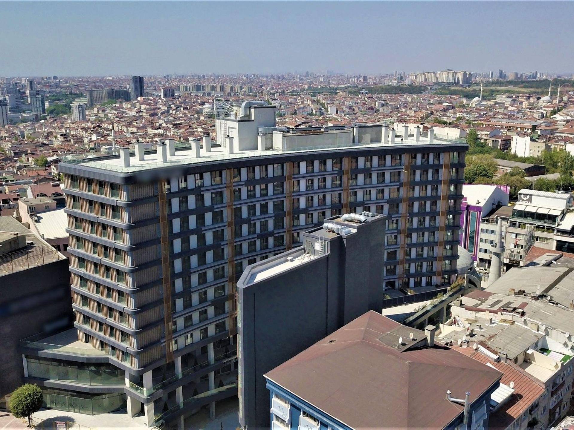 Modern apartments located in Gaziosmanpasa, Istanbul