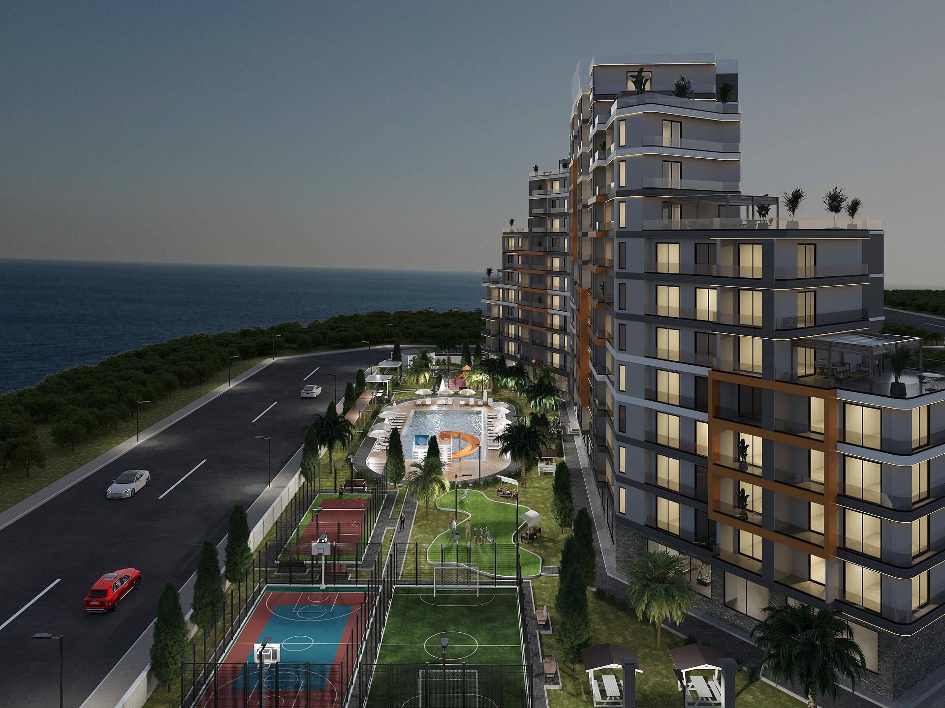 Economical Apartments with Stunning View in Erdemli, Mersin