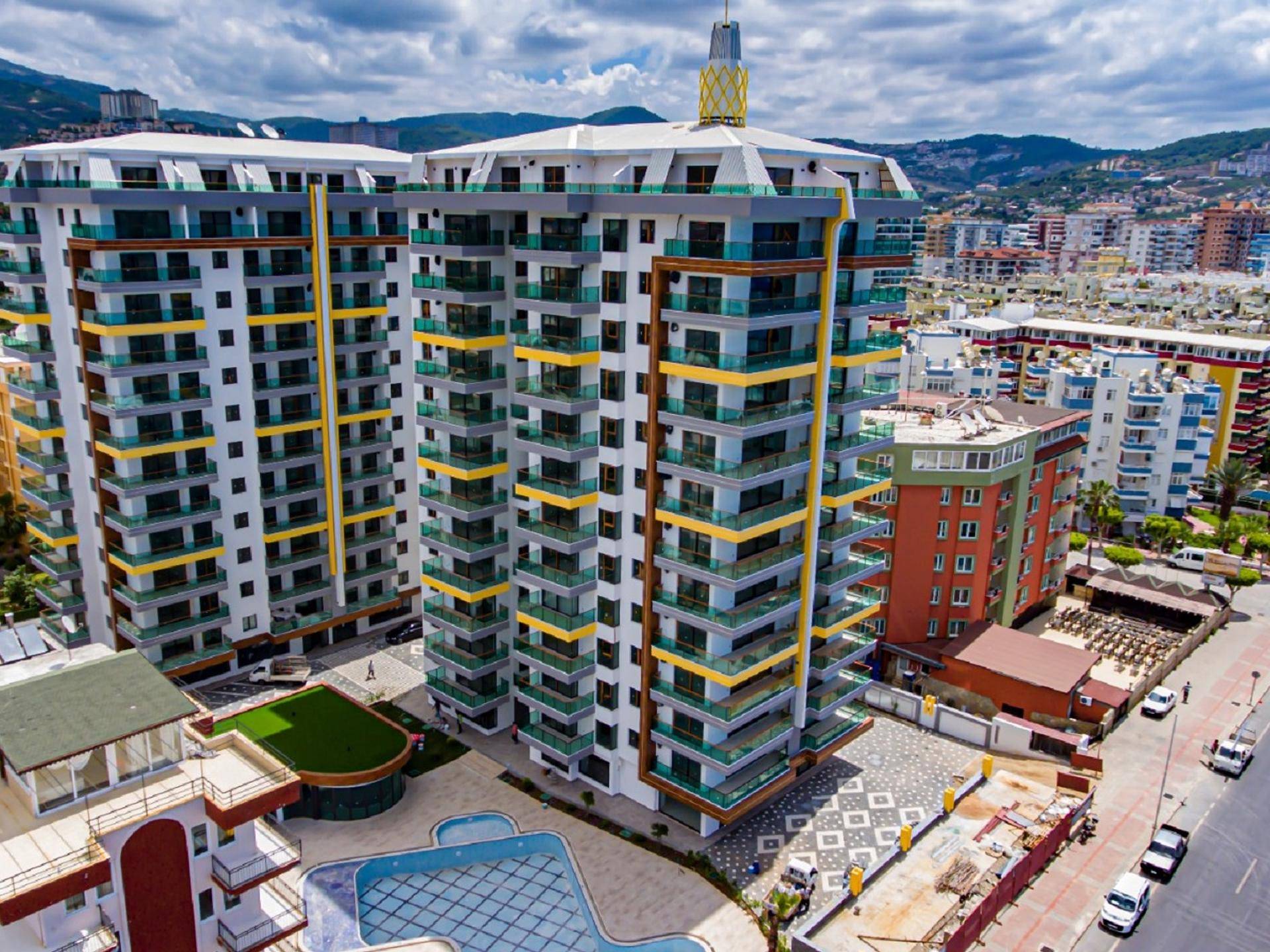 High Standard Apartments Providing Amazing Sea View and Beachfront Location in  Alanya, Mahmutlar