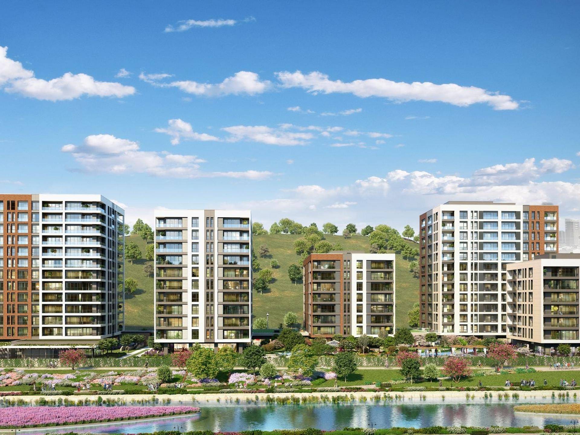 Ultra-modern apartments located in Kagithane, Istanbul