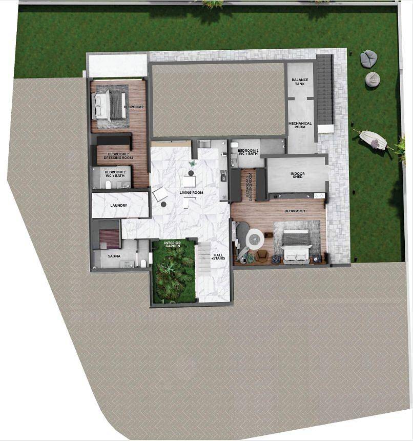 Plantegning billede 9