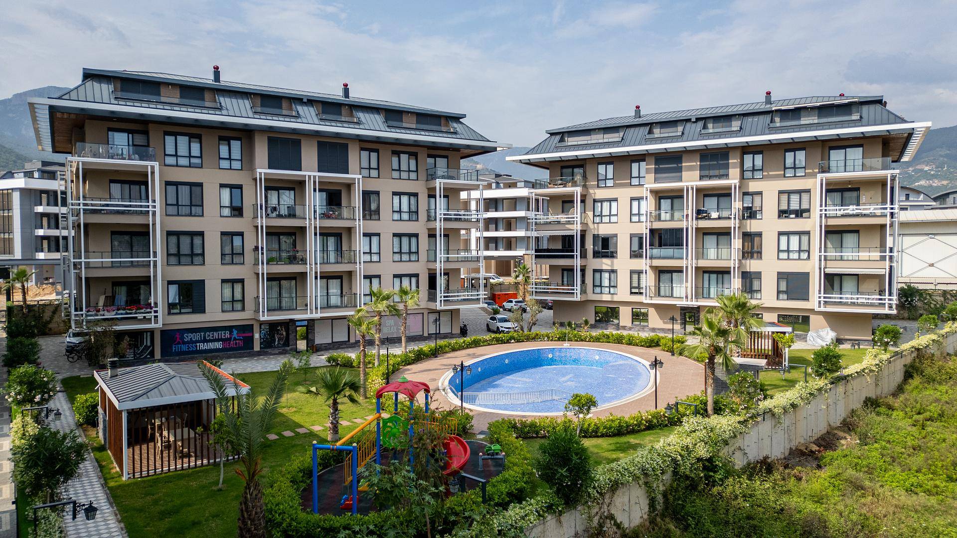 Atemberaubende neue Apartments im ruhigen Oba