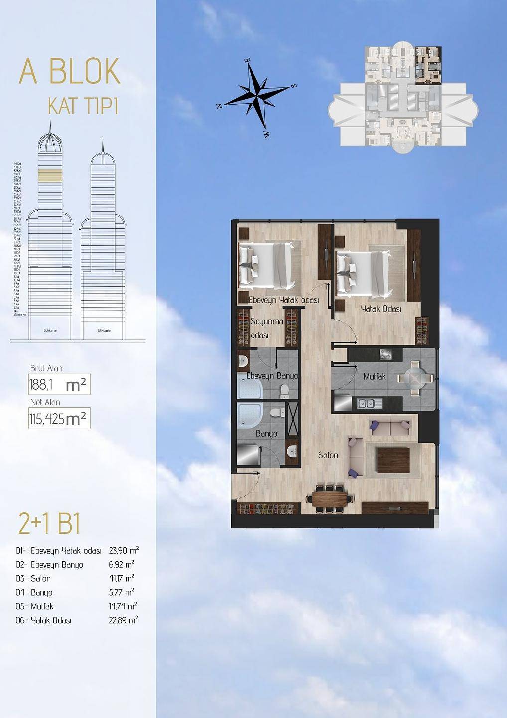 Image du plan d'étage 4