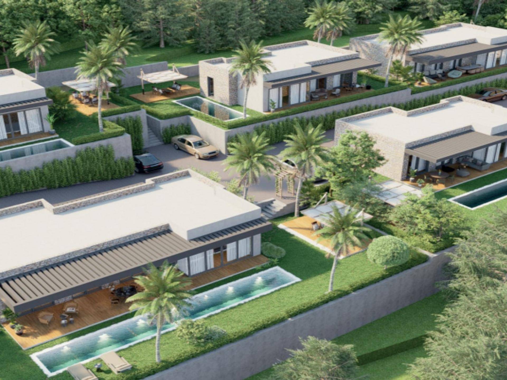 Villa with 5 Bedrooms and Sea View For Sale in Bodrum