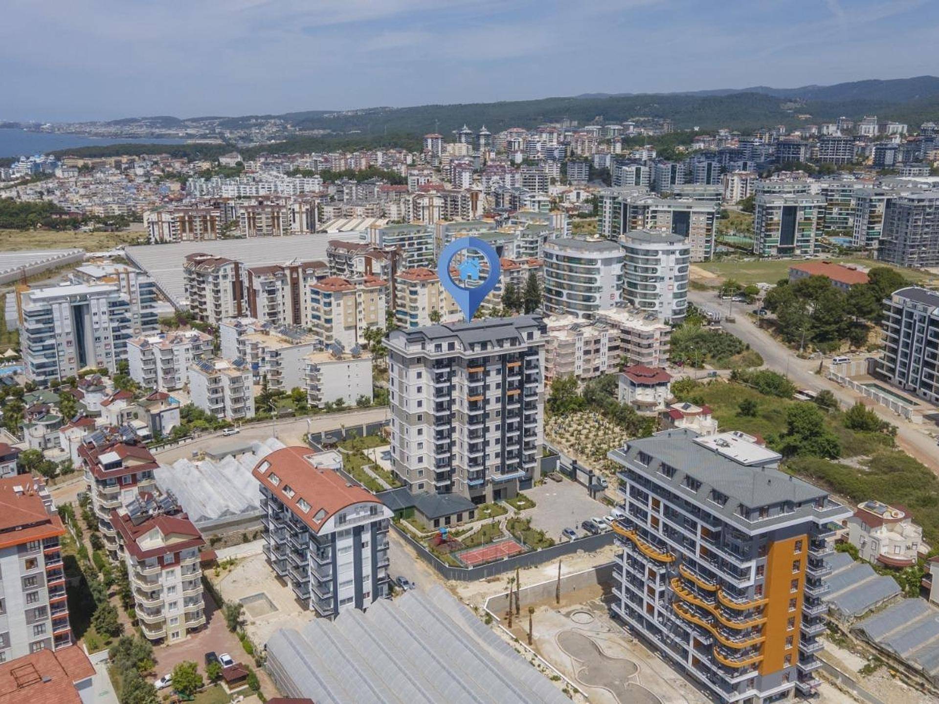 1 Bedroom Apartment in Gorgeous Single Block Project in Avsallar