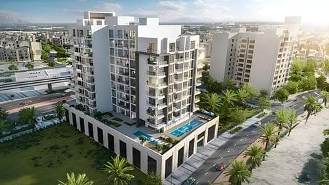 Appartements de luxe à vendre à Avenue Residence 6, Al Furjan – Nabni Developments — 1/8