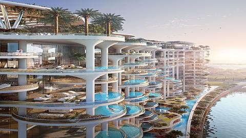 Projet d'appartements unique dans la marina de Dubaï — 1/14