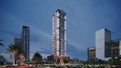 Projet d'appartements de grande hauteur à JVC, Dubaï — 1/10
