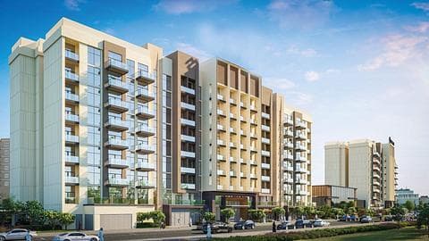 Appartements avec vue sur la ville à Arabian Ranches, Dubaï — 1/14