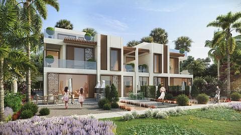 Maisons de ville méditerranéennes luxueuses à Dubaï — 1/6