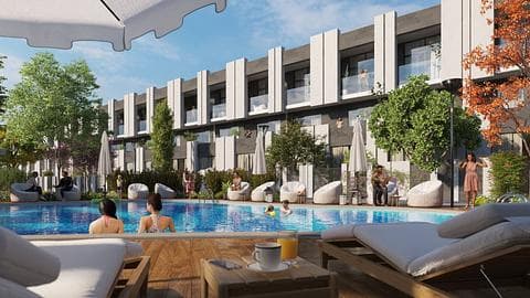 Vie de luxe à Dubaïland : maisons de ville modernes — 1/11