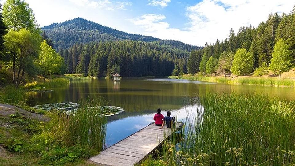 Le magnifique lac d'Akgol