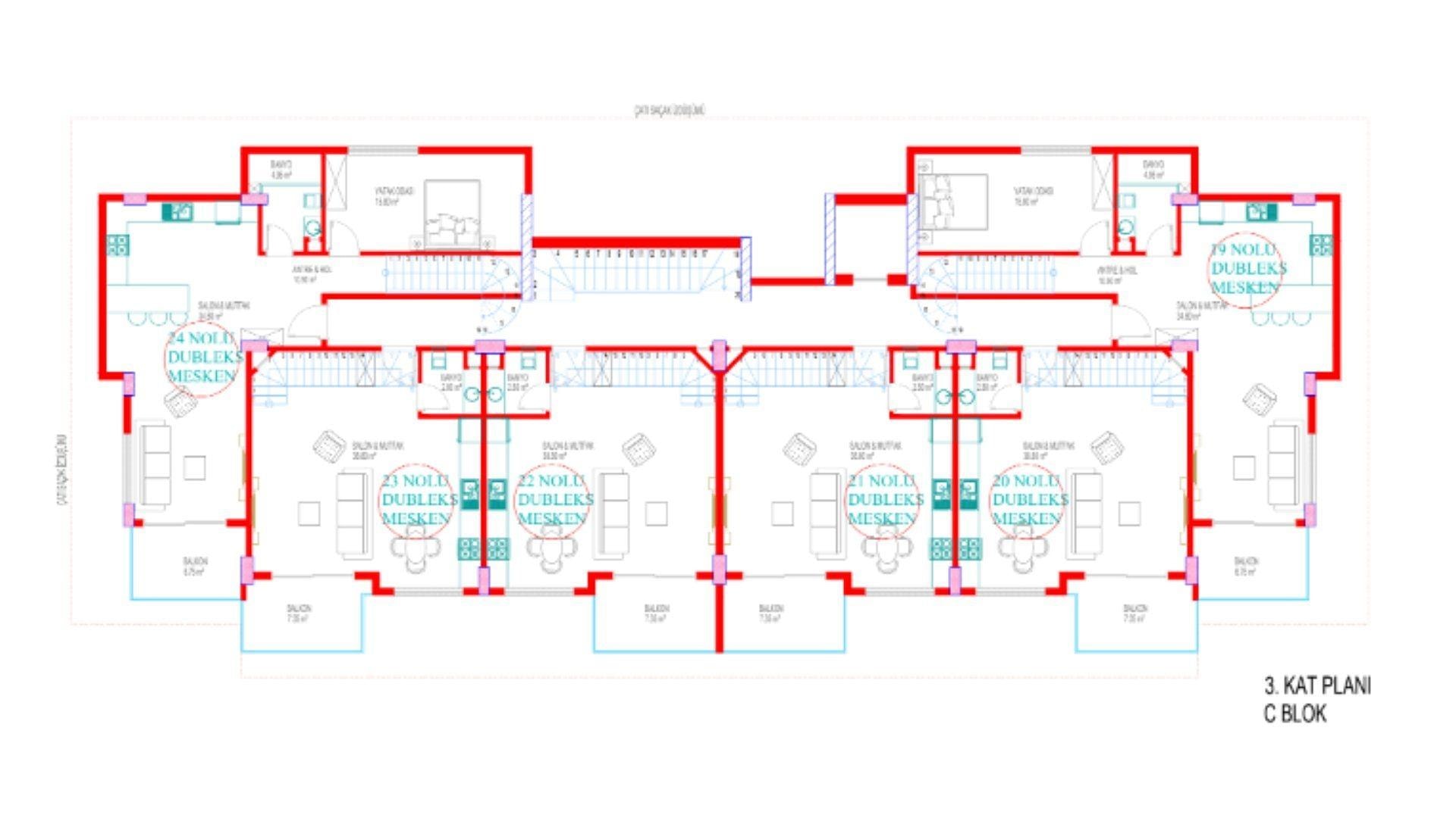 Image du plan d'étage 12