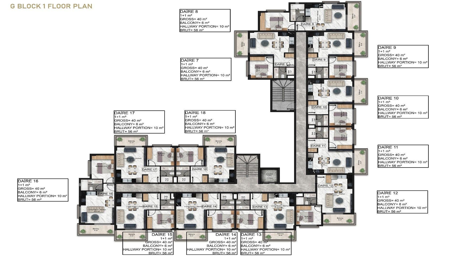 Image du plan d'étage 6