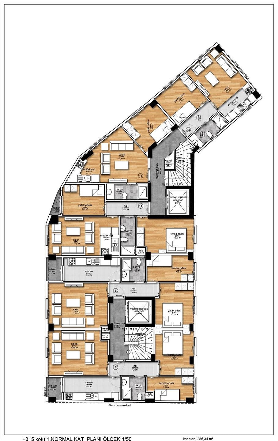 Image du plan d'étage 1