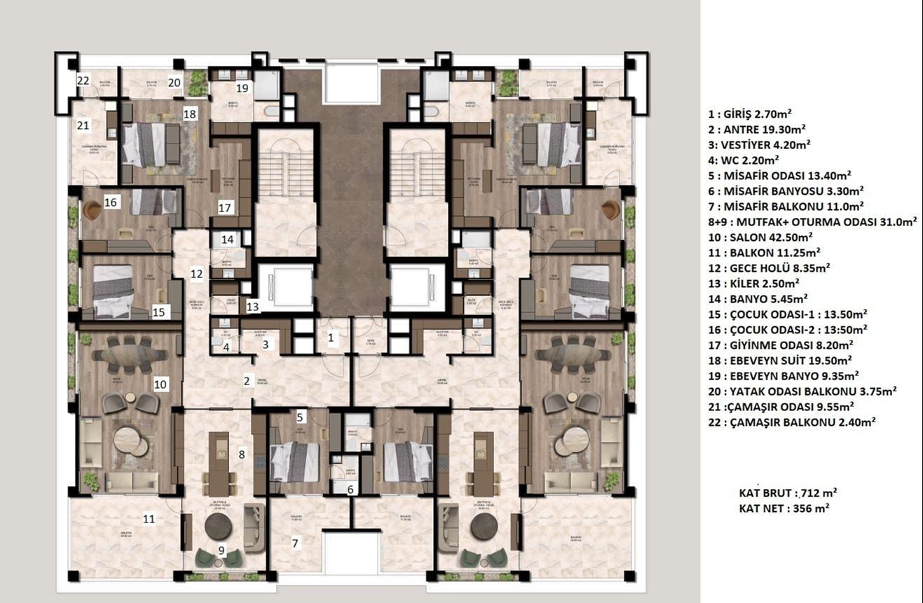 Image du plan d'étage 3
