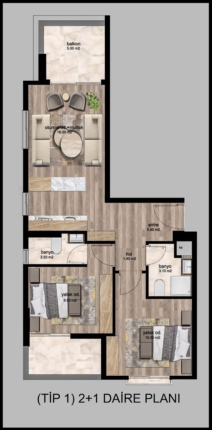 Image du plan d'étage 2
