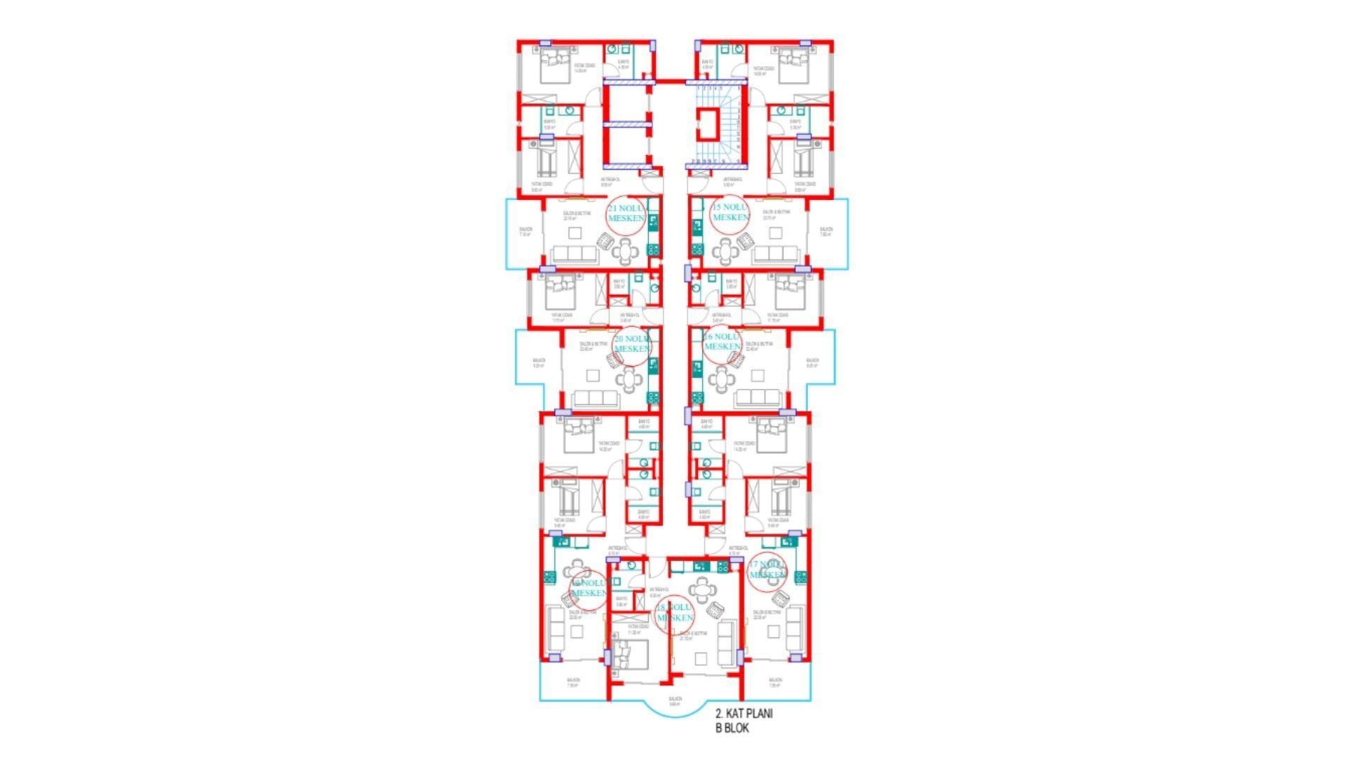 Image du plan d'étage 8