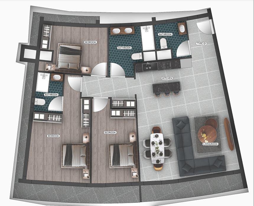Grundrissdarstellung 1