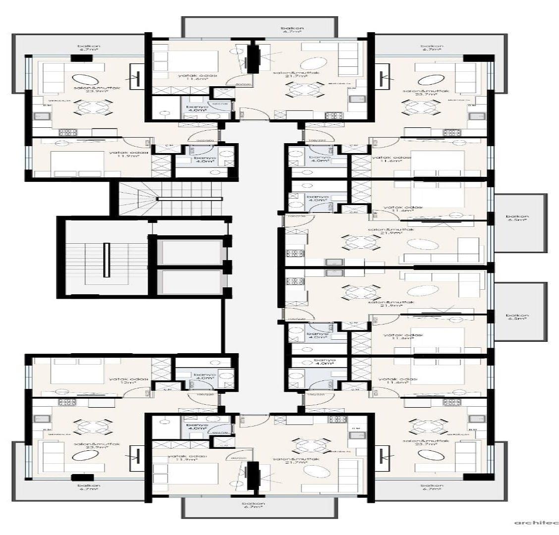 Grundrissdarstellung 6