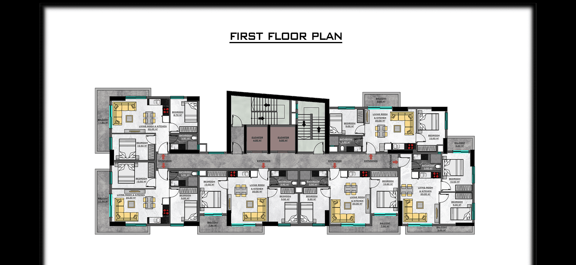 Image du plan d'étage 1